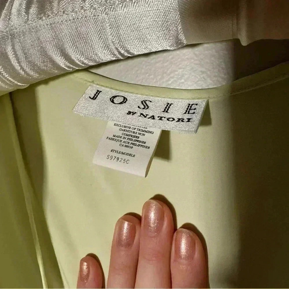 NWT Vintage Josie Natori Slip and Robe Intimates  S - Picture 7 of 10